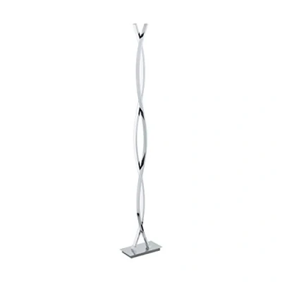 Immagine di Eglo LASANA 2 Lampada da Terra Integriert, 25 x 13 142 cm, Cromo/Bianco