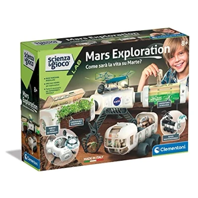 Immagine di Clementoni 19243 Scienza e Gioco Lab NASA Mars Exploration, Base Spaziale Kit esperimenti Scienza, scientifico 8 Anni, Manuale in Italiano, Made Italy
