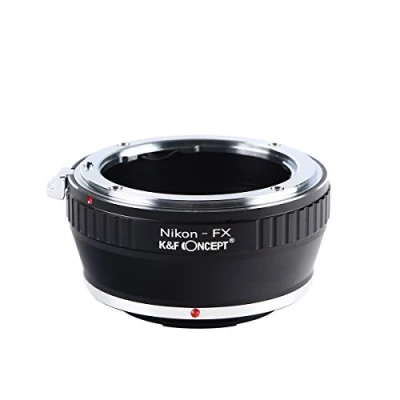 Immagine di K&amp;F Concept adattatore da Nikon a Fuji X per obiettivo AI/F Fujifilm serie mirrorless FX, XT2 XT20 XE3 XT1 T2