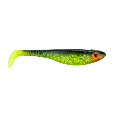 Immagine di Svartzonker Mcprey, 4 pezzi Black Chartreuse Shads
