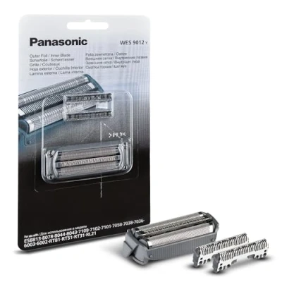 Immagine di Panasonic WES9012Y1361 Lame di Ricambio per i Rasoi Elettrici ES RT81, RT51, RT31 e RL21, Confezione Combinata, Sistema a 3 Lame, Acciaio Inox Giapponese all&#039;Avanguardia, Impermeabile