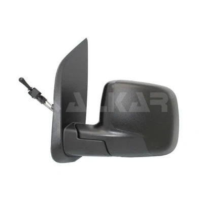 Immagine di Specchio retrovisore esterno Alkar 9264351 Sx Regolazione:comando cavo flessibile, convesso per veicolo con guida a FIAT: Qubo