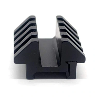 Immagine di TRIROCK Tactical Dual 45 Degree Offset Side Rail Riser Scope Mount Fits 20mm Picatinny Weaver Dovetail Hunting Accessory