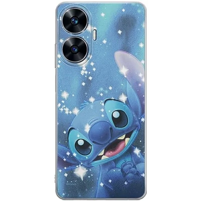Immagine di ERT GROUP custodia per cellulare Realme C55 originale e con licenza ufficiale Disney, modello Stitch 002 adattato in modo ottimale alla forma dello smartphone, TPU