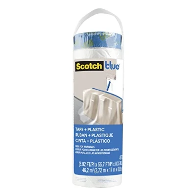 Immagine di 3M PT2093EL 107NEW Pellicola di protezione per superfici Blu (trasparente) (L x L) 17 m 2.7 1 pz.