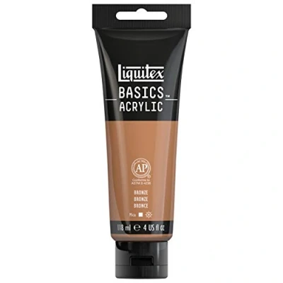 Immagine di Liquitex Basics Acrylic, 1046229, colore acrilico, bronzo, 118 ml