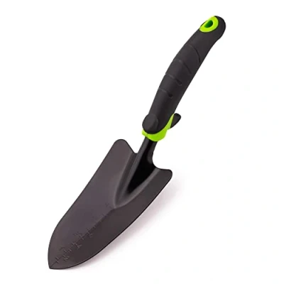 Immagine di Mivos Piccola Pala da Giardino in Acciaio per Fiori Cazzuola Giardinaggio Piantare e Trapiantare Trapiantatore Universale Balcone Larghezza 8 cm