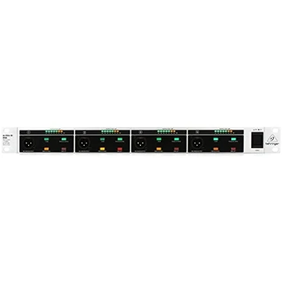 Immagine di BEHRINGER DI4000 V2 DIRECT BOX ULTRA DI ATTIVA 4 CANALI UNA UNITA RACK CONVERTITORE SEGNALE JACK A XLR