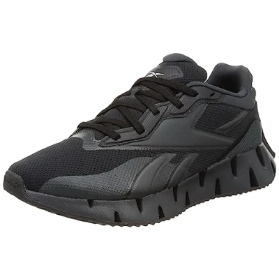 Immagine di Reebok ZIG Dynamica 4 Scarpe running neutre, Taglia: 36.5, Black pure grey Tessuto