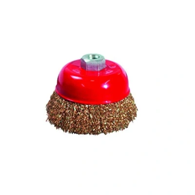 Immagine di Kippen 1105A Spazzola a Tazza Ø 75 mm per Smerigliatrice Angolare con Foro Filettato M14