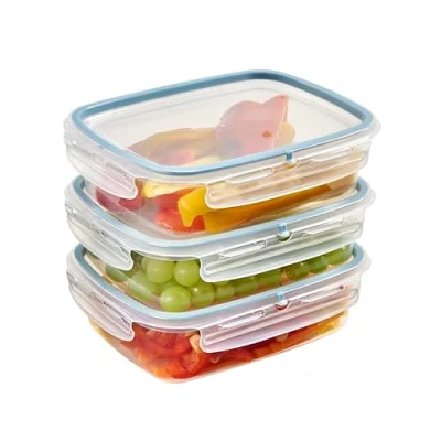 Immagine di Snips Set 3 Contenitori Per Alimenti 1,40 LT Rettangolare3x Made in ItalyBpa Free