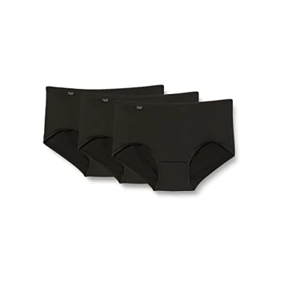 Immagine di sloggi Donna 24/7 Microfibre Midi C3P, Nero, 38