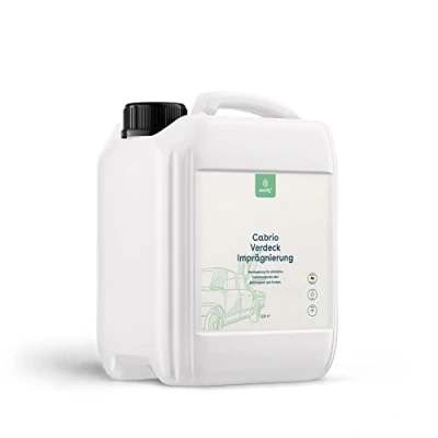 Immagine di eco:fy Cabrio, tettuccio impermeabilizzante, protezione impermeabile, per tetto in tessuto, trasparente, privo di solventi, PFC (2,5 l)