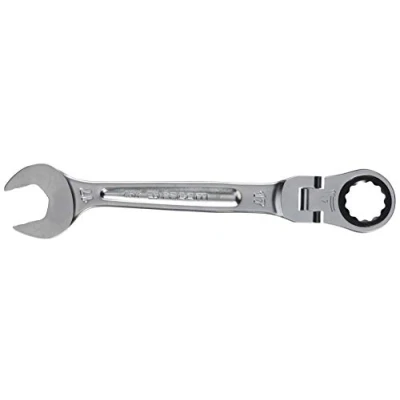 Immagine di Facom 467bf.17 Chiave Combinata articolate a cricchetto metrico, Argento, 17 mm