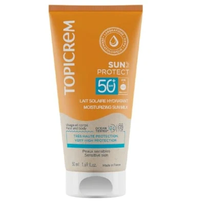 Immagine di Topicrem Latte Solare SPF 50+ 50 ml Idratante