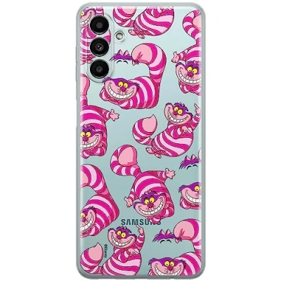 Immagine di Ert Group custodia per cellulare Samsung A13 5G/A04S originale e con licenza ufficiale Disney, modello Alice and Friends 004 adattato alla forma dello smartphone, parzialmente trasparente