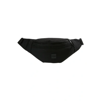 Immagine di Urban Classics Doublezip Shoulder BAG Marsupio, Uomo, Taglia: One Size, Black