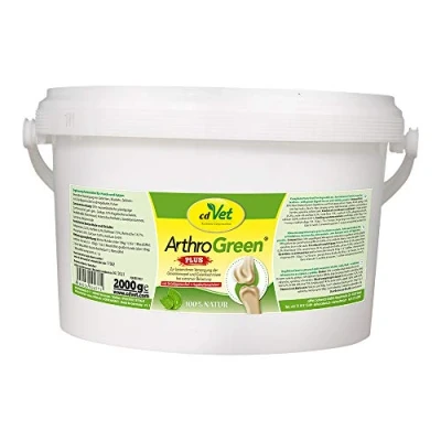 Immagine di cdVet Natural Products ArthroGreen Plus 2 kg optimally Supports The musculoskeletal System And Joints in Acute Phases Nutrition Related Support for Strength of Bones Cartilage