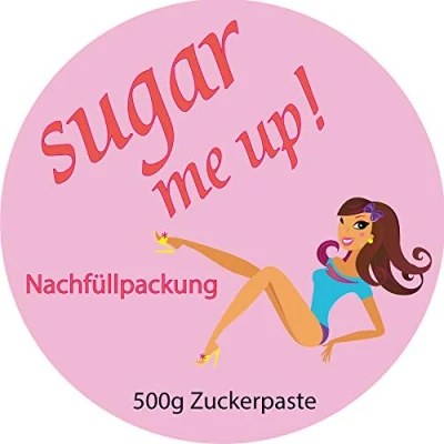 Immagine di Sugaring Sugar me UP! Facile depilazione a casa con pasta di zucchero, include strisce in tessuto non tessuto, spatola, istruzioni d&#039;uso (lingua italiana garantita)