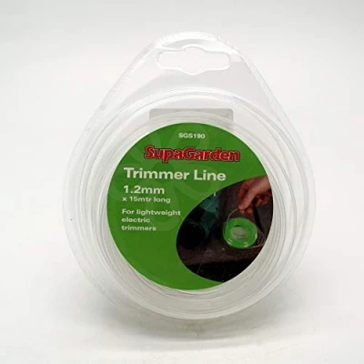 Immagine di SupaGarden 15m in resistente nylon decespugliatore filo duro taglio 1,2 MM