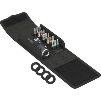 Immagine di Wera T 1 05134021001 Kit inserti 17 parti Brugola interna, Croce Pozidriv, Phillips, TORX incl. porta