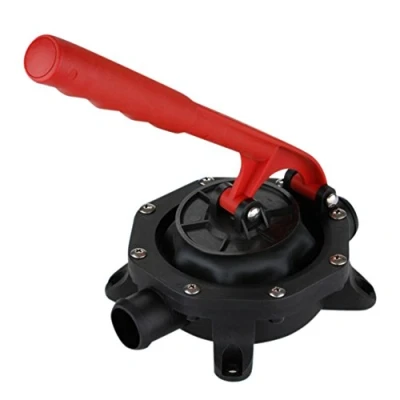 Immagine di pompa di sentina manuale, 720 GPH manuale a diaframma barca marina mano in plastica acqua autoadescante (nero)