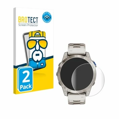 Immagine di brotect Pellicola Copertura Completa per Garmin D2 Mach 1 (2 Pezzi) Full Cover 3D Curvo
