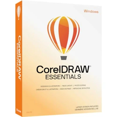 Immagine di Corel CorelDRAW Essentials 2024 Software di Grafica, 1 utente, Download digitale