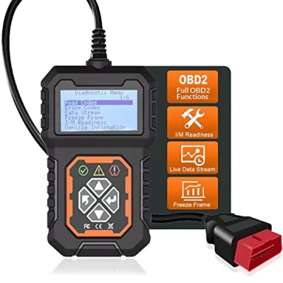 Immagine di Strumento diagnostico del lettore di codice dell&#039;automobile OBD2, errore motore controllo OBD2 può diagnosticare tutti veicoli protocollo OBDII