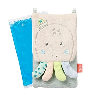 Immagine di Fehn 054651 Custodia in tessuto con compressione a freddo e caldo rimovibile, per neonati bambini dai 0 mesi su, dimensioni: 16 x 10 cm