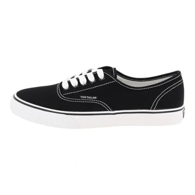 Immagine di TOM TAILOR 7480540001, Scarpe da Ginnastica Uomo, Nero Bianco, 42 EU