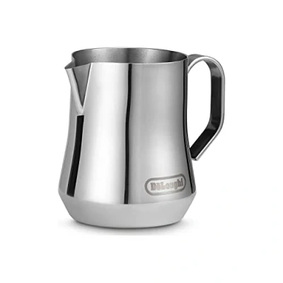 Immagine di Delonghi Dlsc060 barattolo per la schiuma di latte, acciaio inossidabile, 350ml 5513282201