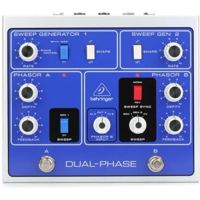 Immagine di Behringer DUAL PHASE Autentico doppio cambio di fase analogico con 12 accoppiatori ottici