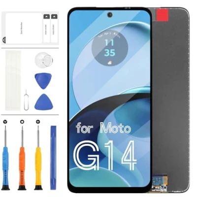 Immagine di per Motorola Moto G14/G54 Schermo LCD di Ricambio Display G54 XT2343 1 2 PAYF0010IN Digitizer Touch Screen Assembly Kit Riparazione