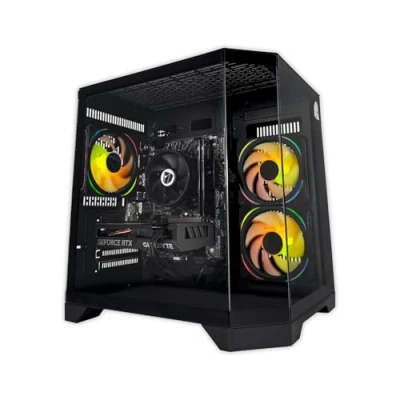 Immagine di NitroPC PC Gaming Avanzato Silver (Intel Core i5 11400 6/12 4.4GHz, GTX 1650 4GB, RAM 16GB, M.2 1TB, Windows 11 Home, Wifi) Computer fisso, Gamer