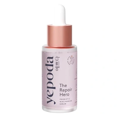 Immagine di Yepoda Siero Viso THE REPAIR HERO, niacinamide per una pelle luminosa, Vitamina B12, Acido poliglutammico e peptidi, di ialuron la cura quotidiana (30 ml)