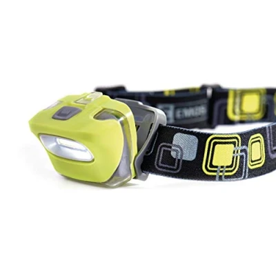 Immagine di Emos e 1450, lampada frontale 2 W COB LED, per 3 x AAA, Plastica, Giallo, 4 5, 9 cm