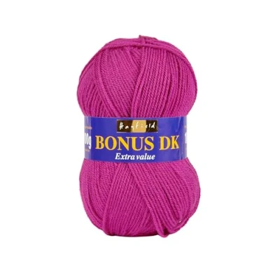 Immagine di Hayfield Bonus DK Gomitolo doppio per lavoro a maglia, colore: uva (568), 100 g Sirdar