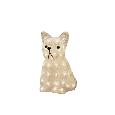 Immagine di Konstsmide 6258 103 figura acrilica ERP: G (A G) Cane Bianco caldo LED (monocolore)