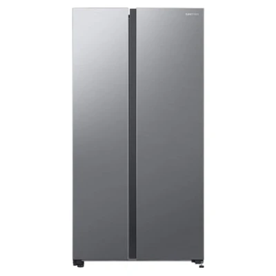 Immagine di Samsung Frigorifero Side by Air Space AI RS62DG5003S9/EF, Wifi, All Around Cooling, SpaceMax, Ice Maker, 655 L, LxAxP: 91,2 x 178 71,6 cm, Metal Inox
