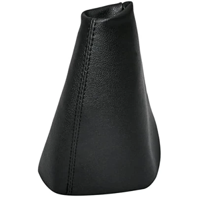 Immagine di Aerzetix C58527 Cuffia soffietto per leva del cambio compatibile con Skoda Fabia 2 dal 2006 al 2015, Roomster 2007 2012 colore: nero in pelle sintetica