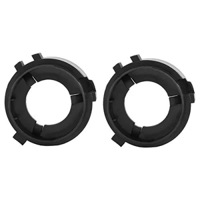 Immagine di Qiilu H7 LED Supporto fari per Adattatore, 2Pcs adattatore lampadine a golf 6