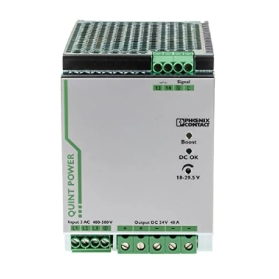 Immagine di Phoenix Contact QUINT PS/3AC/24DC/40 Alimentatore per guida DIN 24 V/DC 40 A 960 W Num. uscite:1 x Contenuto 1 pz.