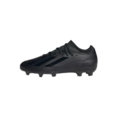 Immagine di adidas Performance X CRAZYFAST.3 FG Unisex Scarpe da calcetto con tacchetti per bambini, Taglia: 28, Core black Tessuto / sintetico