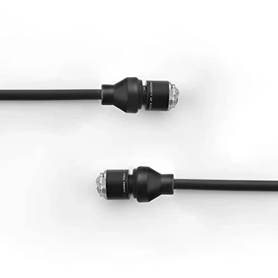 Immagine di Fr070bm coppia di 2 indicatori direzione in alluminio per moto unit