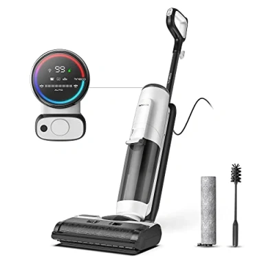 Immagine di Tineco FLOOR ONE S5 STEAM Aspirapolvere Lavapavimenti Intelligente e Pulitore a Vapore per Pavimenti Duri con Display Smart Autonomia Lunga