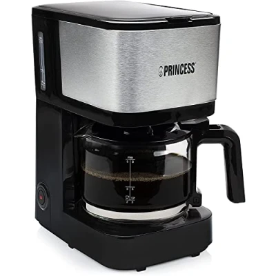 Immagine di Princess 246030 Macchina per il caffè Nero, Argento Capacità tazze=8