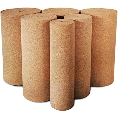 Immagine di Rotolo di sughero, base isolante naturale, versatile, acustico e termico, disponibile in diversi spessori lunghezze, 3 mm, 100 x 250 cm