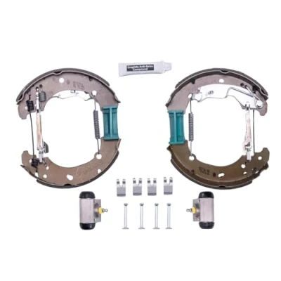 Immagine di HELLA Shoe Kit Pro 8DB 355 004 881 freno, freno a tamburo con accessori, cilindretto regolatore/attuatore leva mano