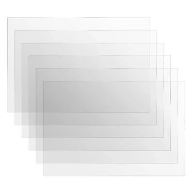Immagine di 6 pezzi di pellicola FEP per stampante 3D, 3D in resina ELEGOO Mars 5 Ultra/Mars / 4, spessore 0,15 mm (per 4/5/Ultra)
